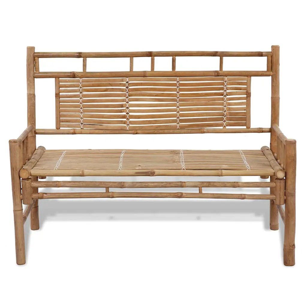vidaXL vidaXL Garden Bench 120 cm Bamboo - Garden Chairs