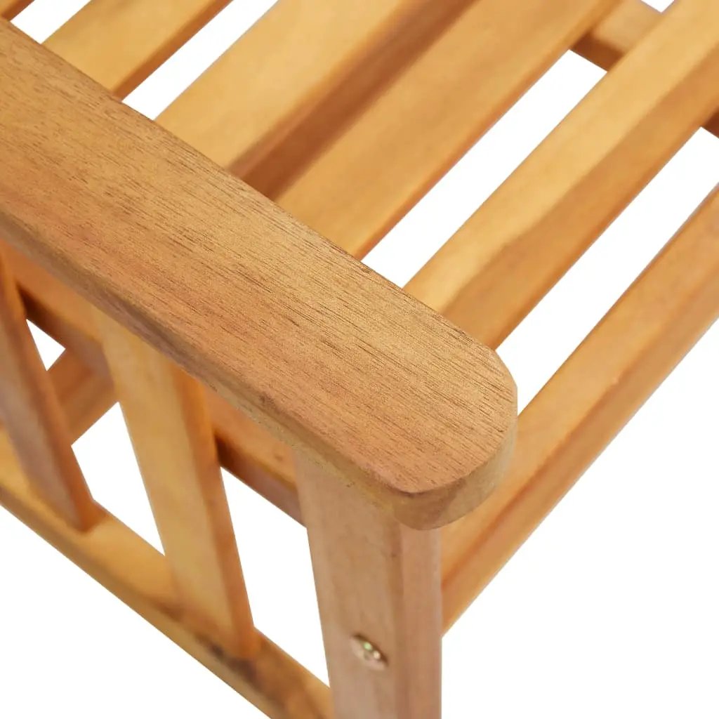 vidaXL vidaXL Garden Chairs with Tea Table 159x61x92 cm Solid Acacia Wood - Garden Chairs