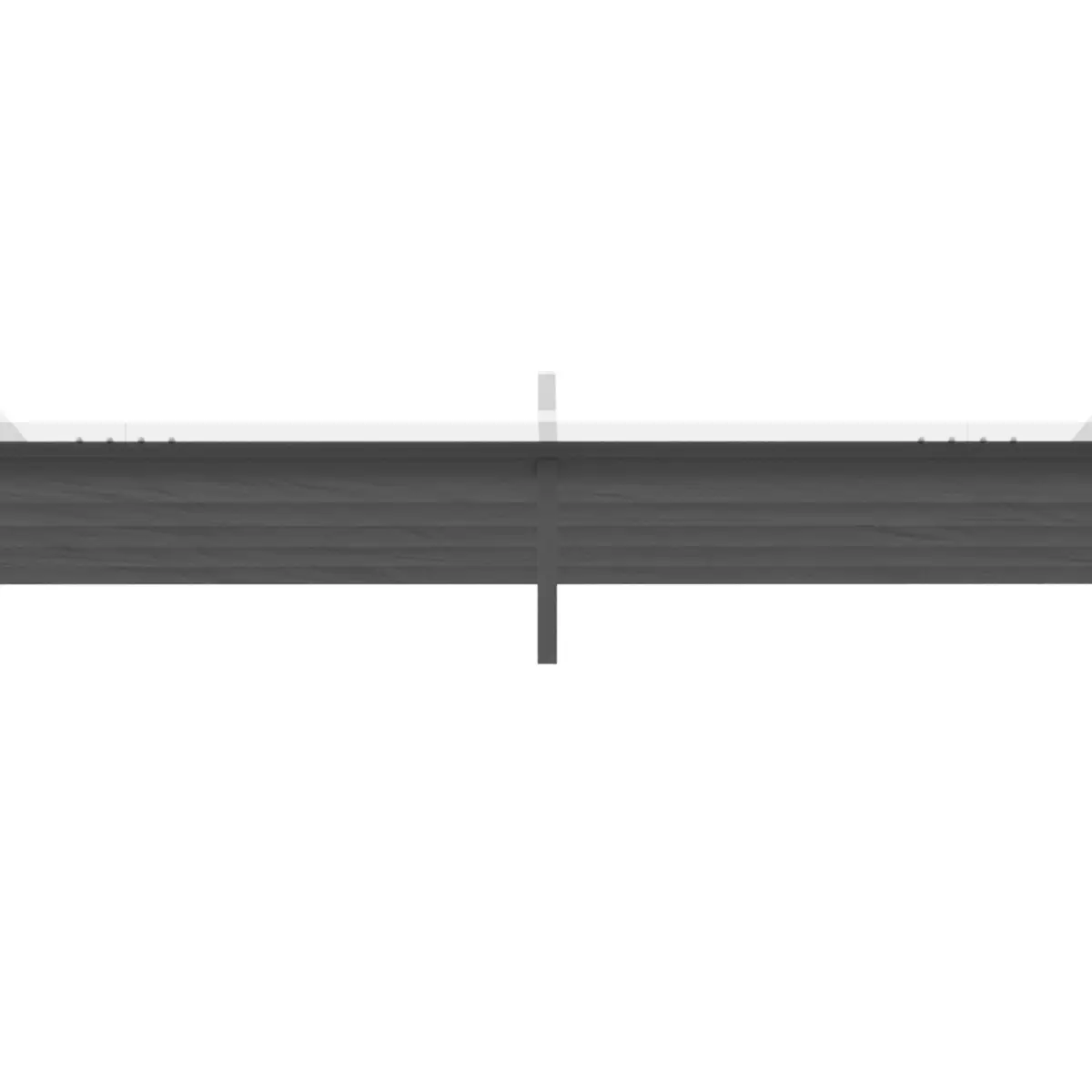 Outsunny Outsunny Pergola Shade Cover Replacement Canopy for 4 x 3(m) Pergola, Grey - Gazebos