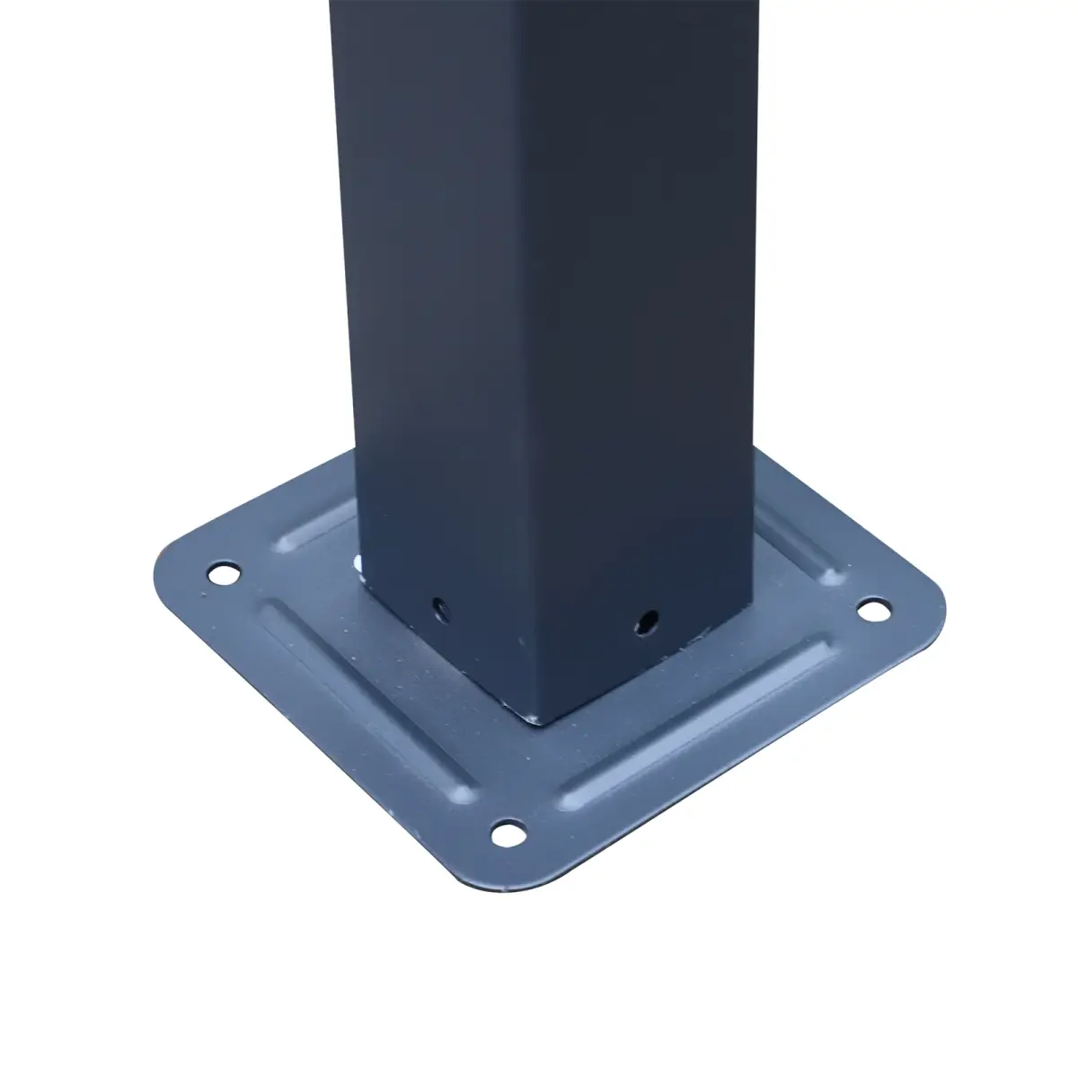 Outsunny Outsunny 3x3 m Metal Pergola, 300Lx300Wx230H cm-Black - Gazebos