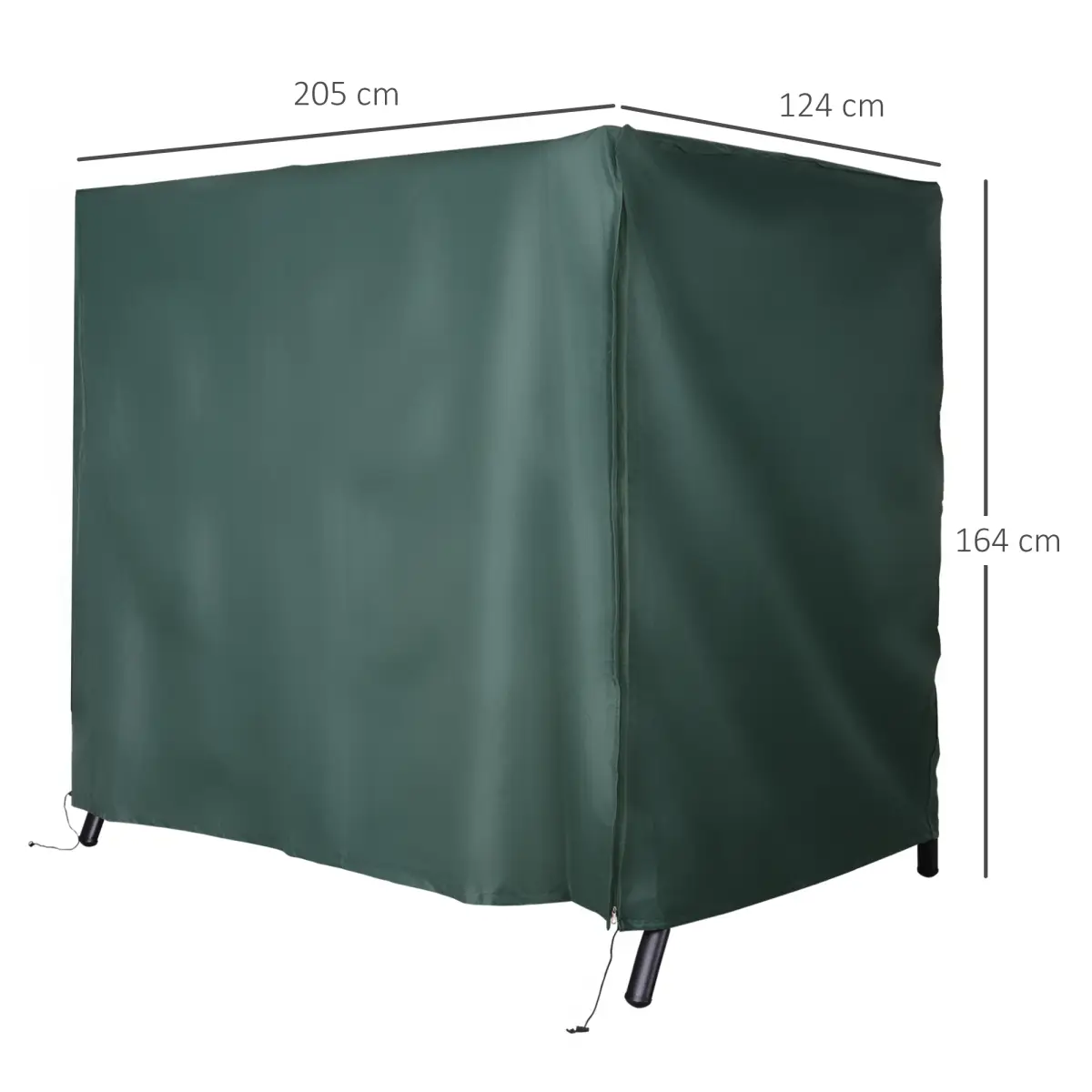 Outsunny Outsunny Garden Furniture Protector Patio Swing Chair Cover - Cover