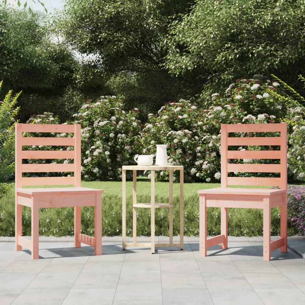 vidaXL vidaXL Garden Chairs 2 pcs 50x48x91.5 cm Solid Wood Pine - Garden Chairs