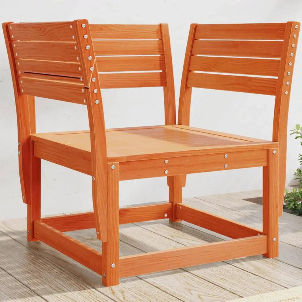 vidaXL vidaXL Garden Chair Solid Wood Pine - Garden Chairs