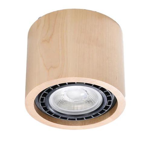 Sollux Lighting Ceiling lamp wood Basic Scandinavian Design GU10 - Ceiling Lights