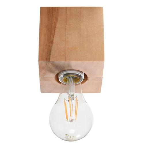 Sollux Lighting Ceiling lamp wood Ariz Scandinavian Design E27 - Ceiling Lights