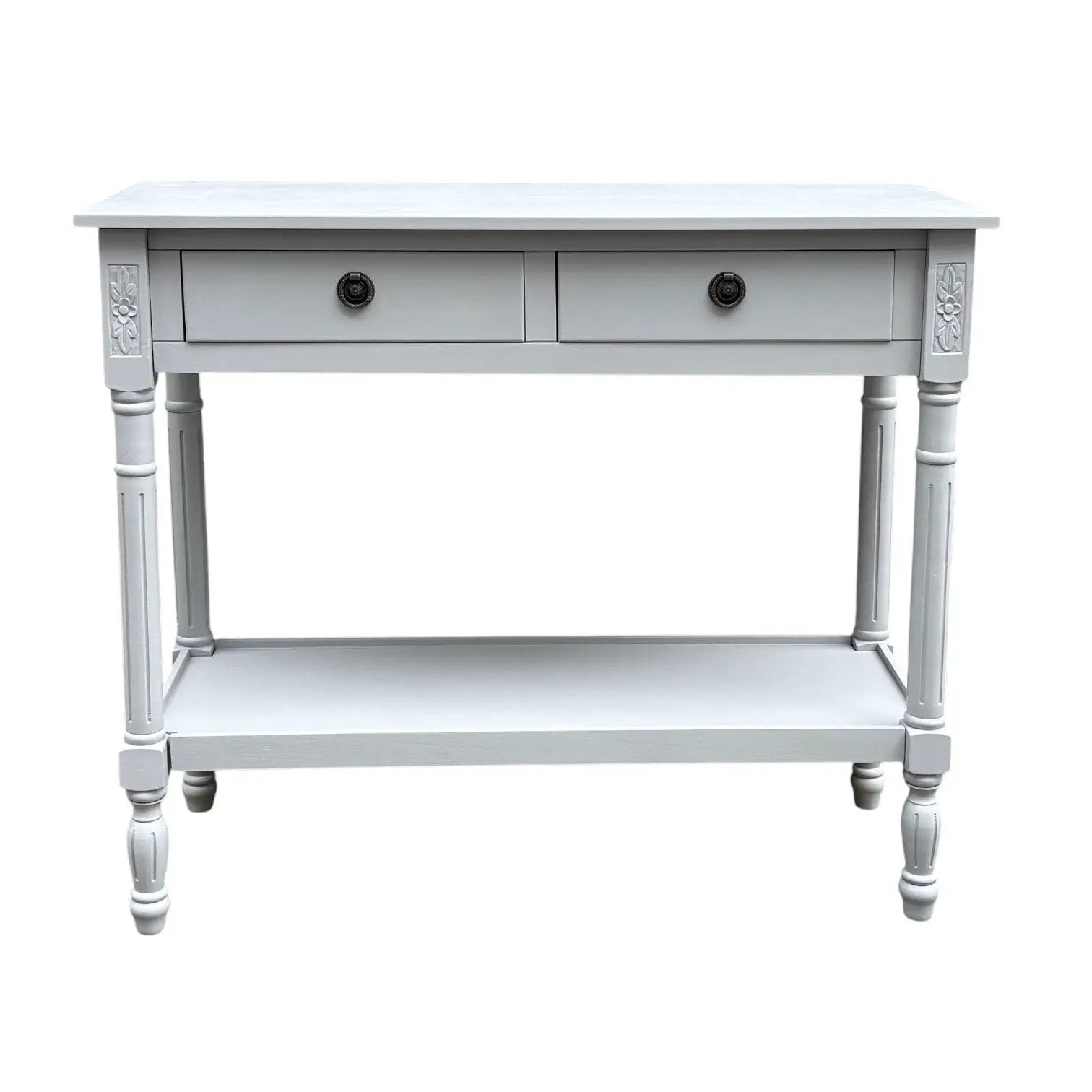 MSL 90CM 2 DRAWER SIDE TABLE - Bedside Table