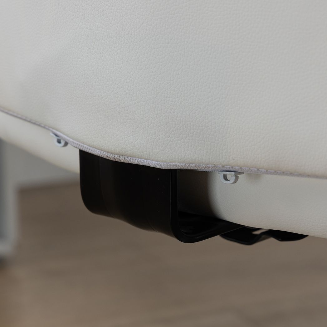 Explore the sleek design and comfort of the Faux Leather Home Office Chair with Adjustable Height from Vinsetto.