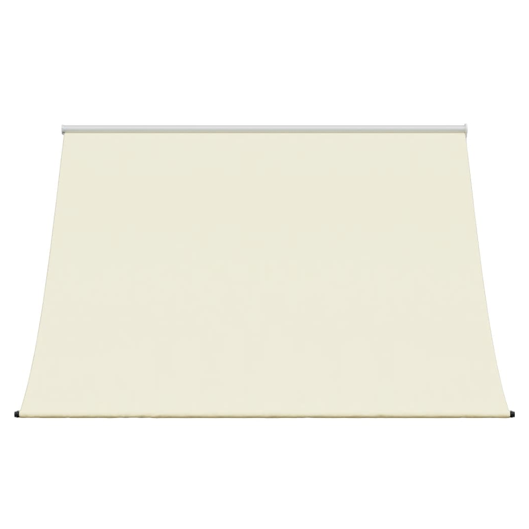 vidaXL Retractable Awning 250x150 cm Cream Fabric and Steel Frame for Outdoor Patio - vidaXL - Home Symphony