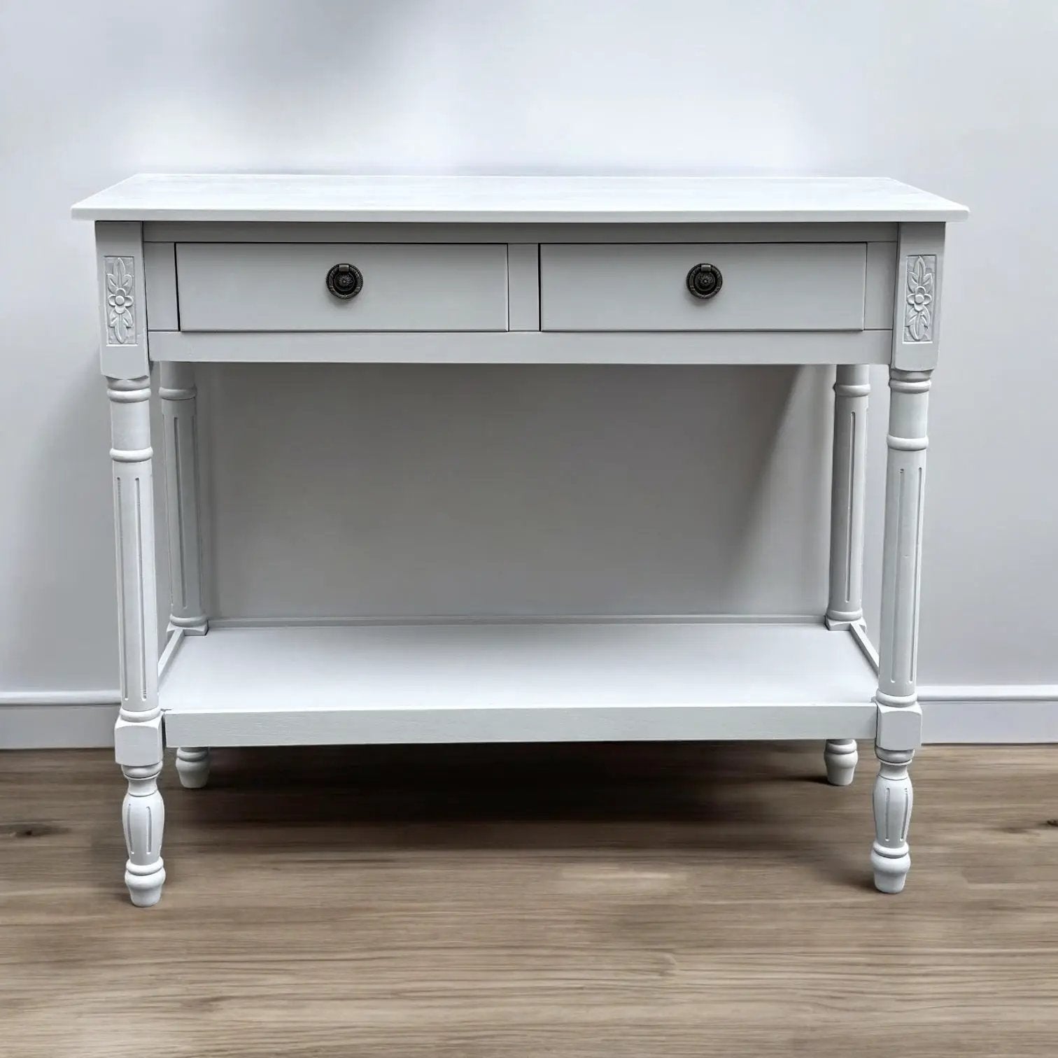 MSL 90CM 2 DRAWER SIDE TABLE - Bedside Table