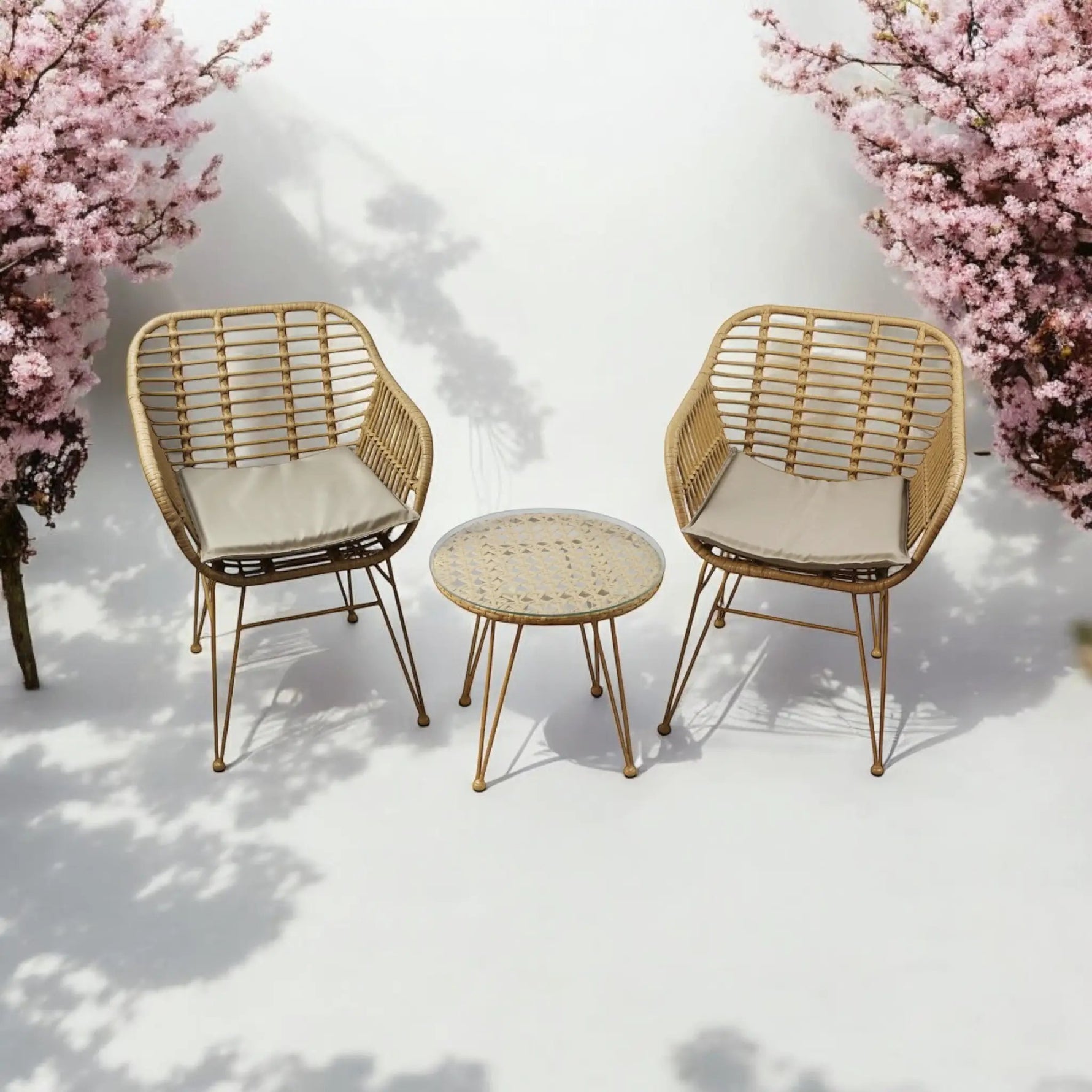MSL RATTAN BISTRO SET - Bistro Sets