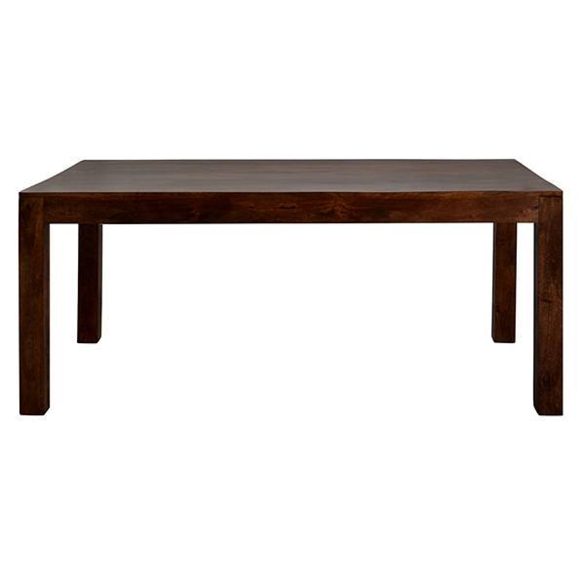Toko Mango Dining Table 180cm Large Walnut Finish for Homes - Indian Hub - Home Symphony