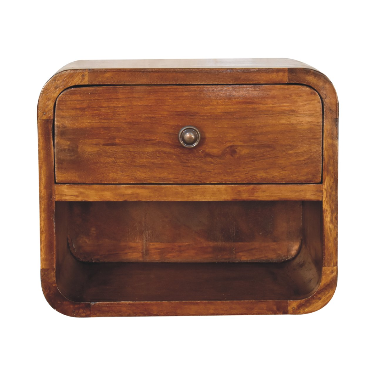Artisan Bedside Drawer Mini Curve Wall Mount
