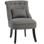 HOMCOM Sofa Compact Tufted Back Wood Legs Urban by HOMCOM
