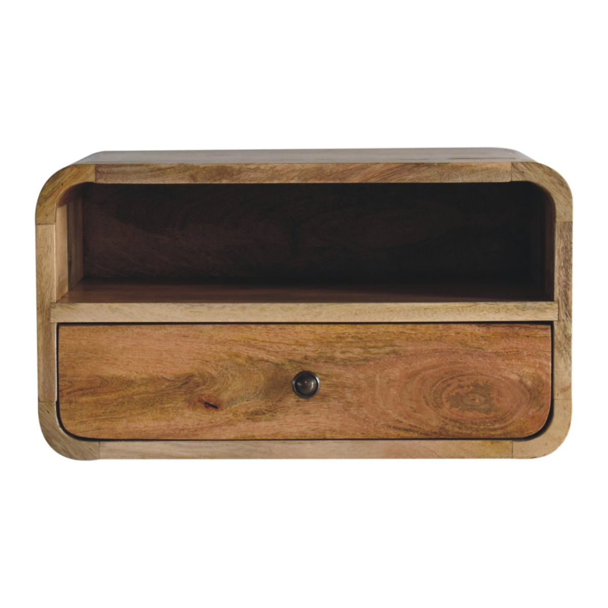 Artisan Bedside Cabinet Large Drawer Mango Wood