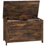 HOMCOM Storage Chest Bench 2 Hinges Living Room - HOMCOM - Home Symphony