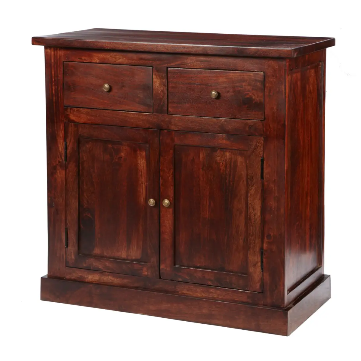 Indian Hub Jaipur Dark Mango 2 Door Sideboard - Sideboard