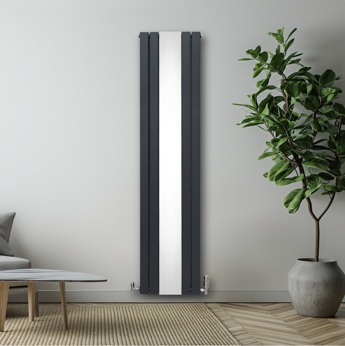 Premium Radiator 1800x425mm Mirror Living Room