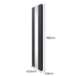 Premium Radiator 1800x425mm Mirror Living Room by Monster Shop
