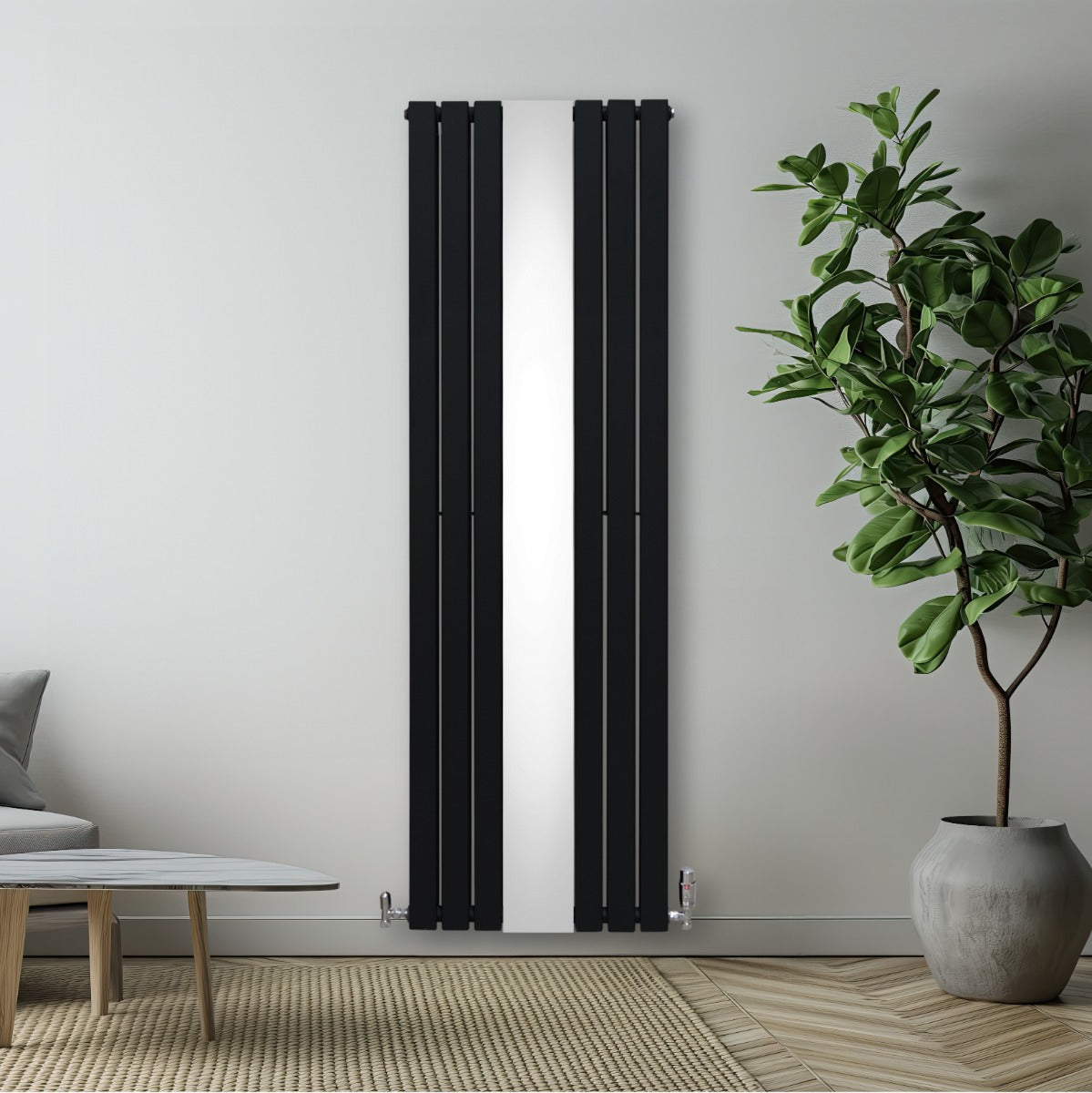 Premium Flat Radiator 1800x565 Mirror Panel Home