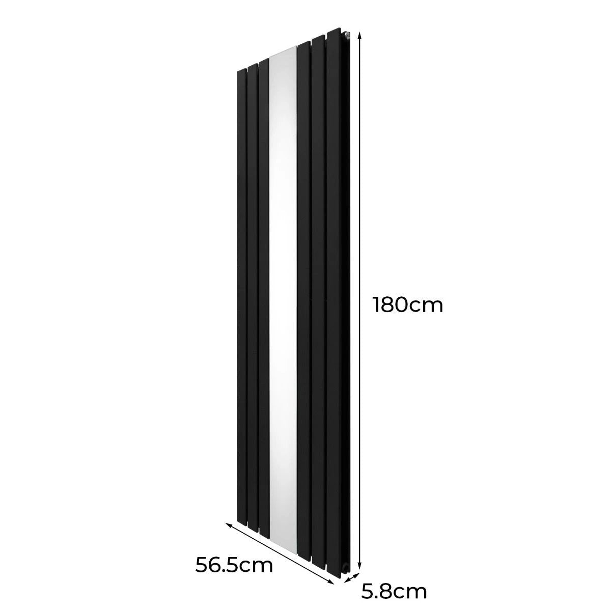 Premium Flat Radiator 1800x565 Mirror Panel Home by Monster Shop