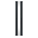 Premium Oval Mirror Radiator 1800x380mm Homes by Monster Shop
