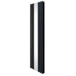 Monster Shop Syncx Oval Radiator 1800x500 Mirror Grey Home - Radiator