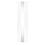 Monster Shop Premium Oval Radiator 1800x500mm Mirror Home - Radiator