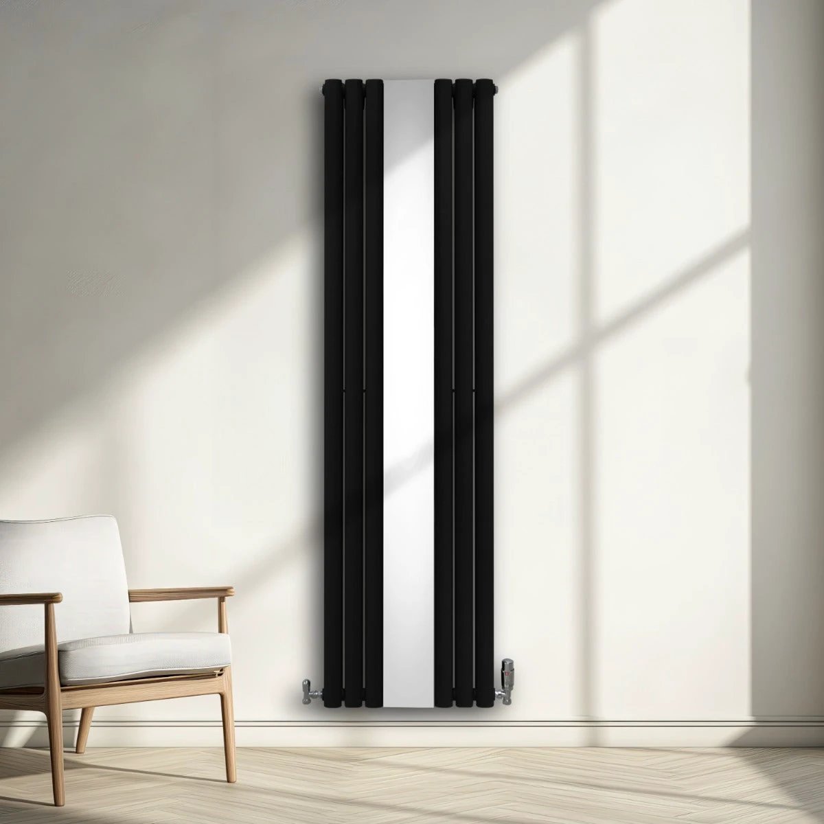 Monster Shop Premium Oval Radiator 1800x500 Mirror Living Room - Radiator