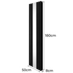 Monster Shop Premium Oval Radiator 1800x500 Mirror Living Room - Radiator