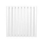 Monster Shop Premium Oval Column Radiator 600x600 White Carbon Steel 1.5mm For Home Heating Residential - Radiator
