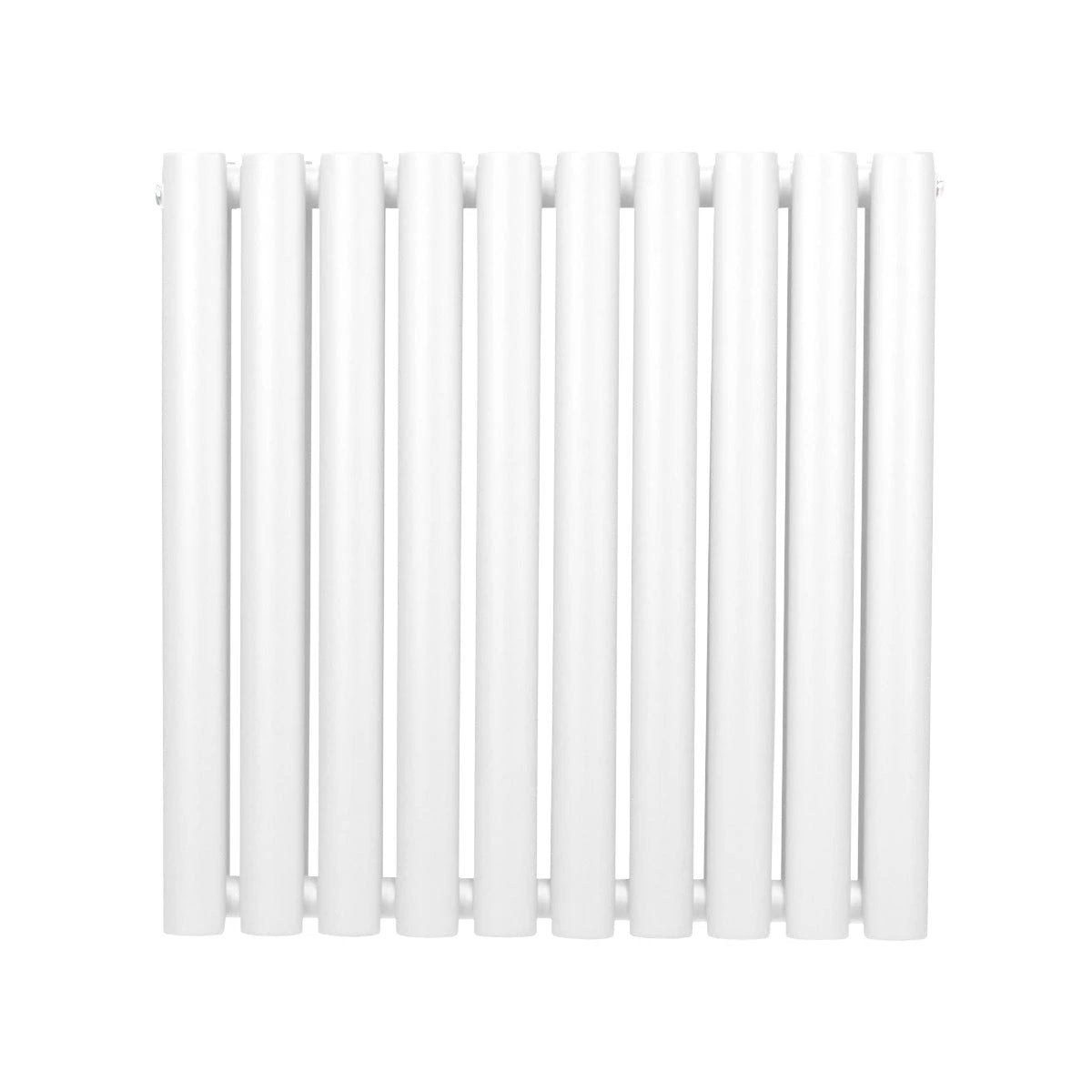 Monster Shop Premium Oval Column Radiator 600x600 White Carbon Steel 1.5mm For Home Heating Residential - Radiator