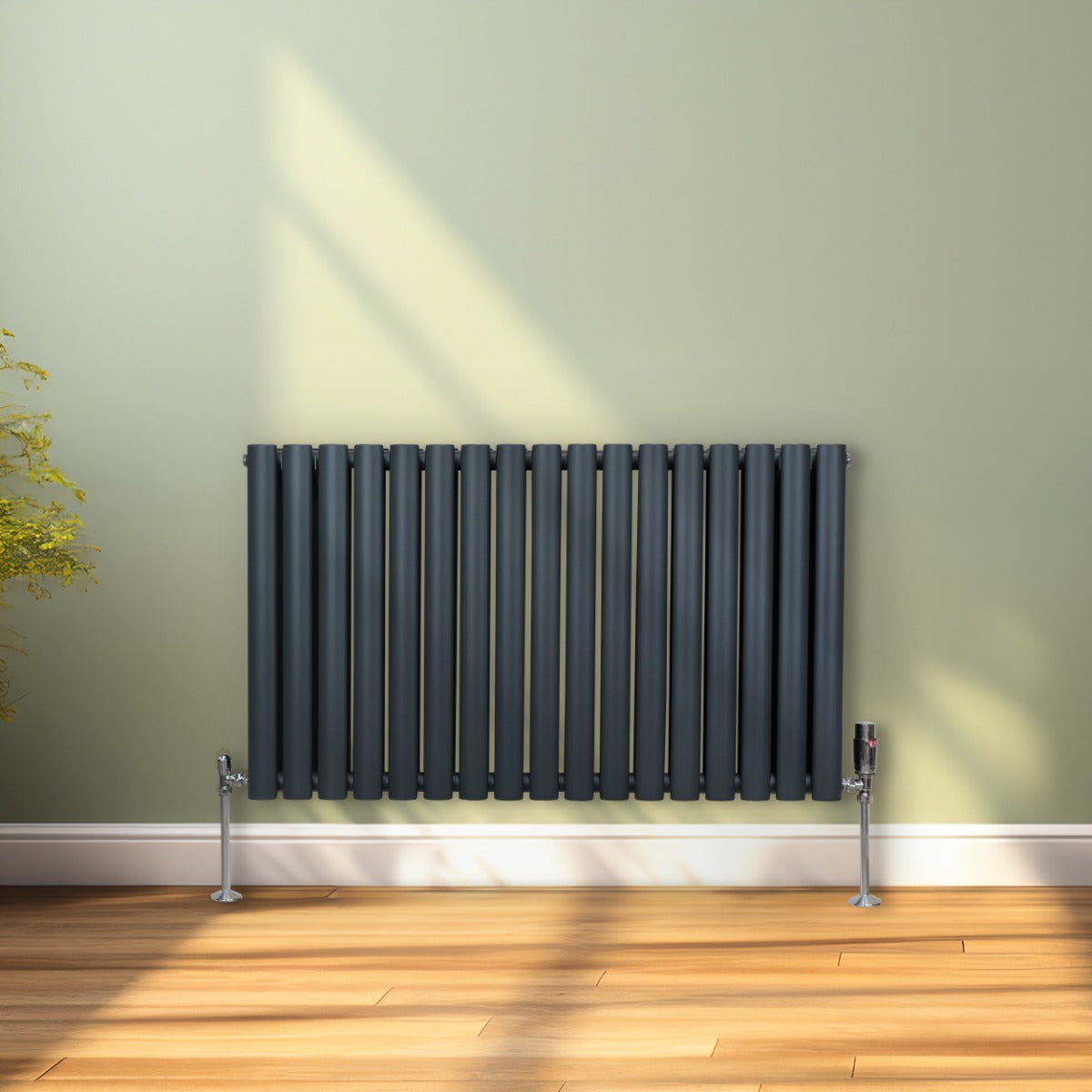 Premium Oval Column Radiator 600x1020 Anthracite