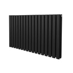 Monster Shop Premium Oval Column Radiator 600x1020 Black Home - Radiator