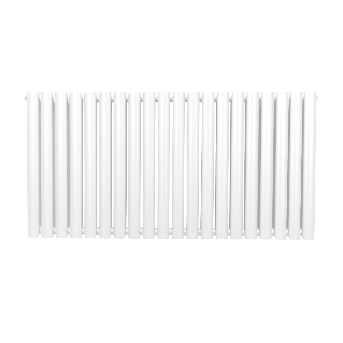 Premium Oval Column Radiator 600mm By 1200mm White Carbon Steel 1.5mm For Home Heating