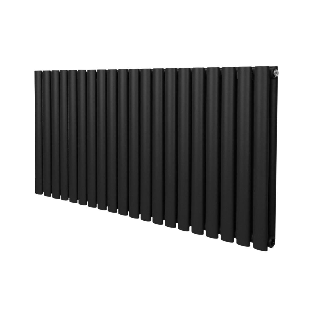 Syncx Oval Column Radiator 600x1200 Black Home