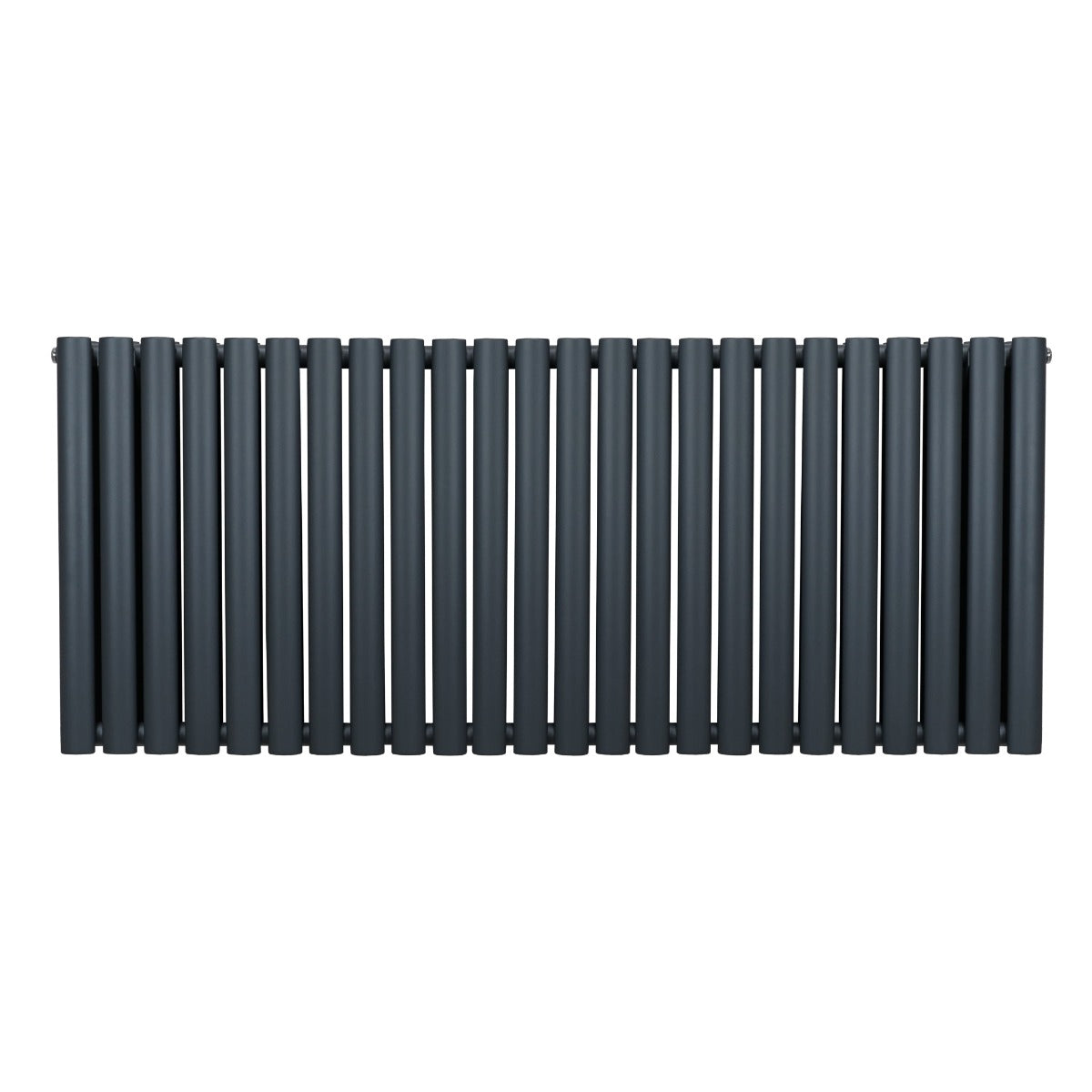 Syncx Oval Column Radiator 600mm By 1440mm Anthracite Finish Wall Mounted For Modern Homes