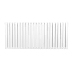 Syncx Oval Radiator 600x1440 Carbon Steel Home by Monster Shop