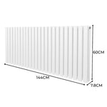 Monster Shop Syncx Oval Radiator 600x1440 Carbon Steel Home - Radiator