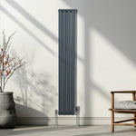 Monster Shop Eco Oval Radiator 1600x240 Carbon Steel Heating - Radiator