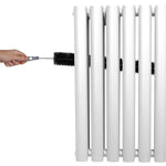 Premium Oval Column Radiator 1600x240mm White 1.5mm Carbon Steel For Home Heating by Monster Shop