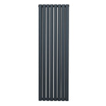 Monster Shop Premium Oval Radiator 1600x480mm Anthracite Home - Radiator