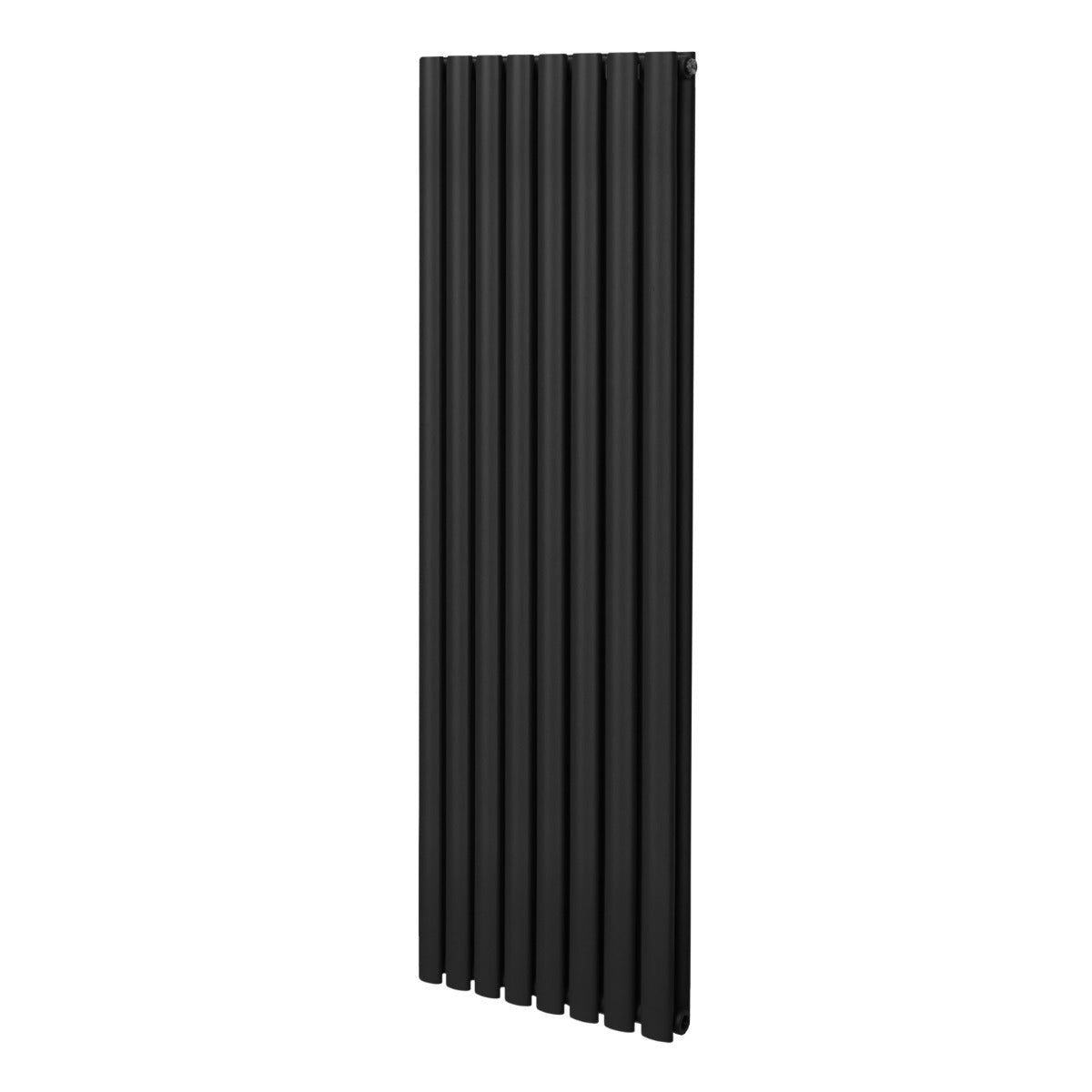 Premium Oval Radiator 1600x480 Black Finish Homes