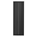 Monster Shop Premium Oval Radiator 1600x480 Black Finish Homes - Radiator