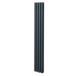 Monster Shop Syncx Oval Radiator 1800x240 Anthracite Home - Radiator