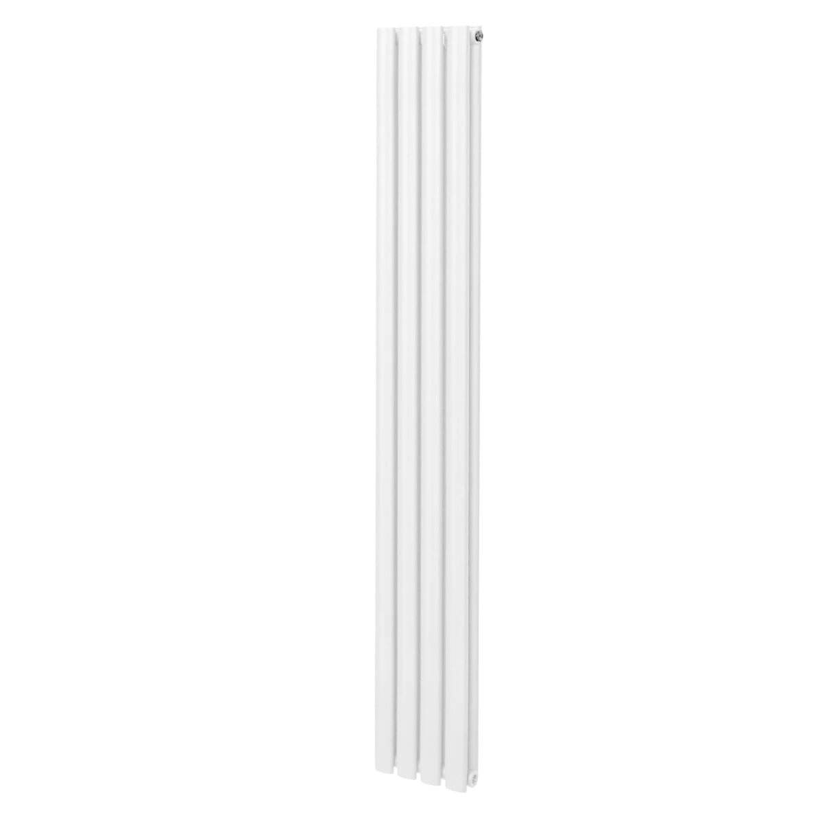 Monster Shop Syncx Oval Column Radiator 1800mm x 240mm White 1.5mm Carbon Steel Residential Heating - Radiator