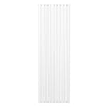 Premium Oval Column Radiator 1800mm x 600mm White Energy Efficient 1.5mm Carbon Steel for Modern Homes by Monster Shop