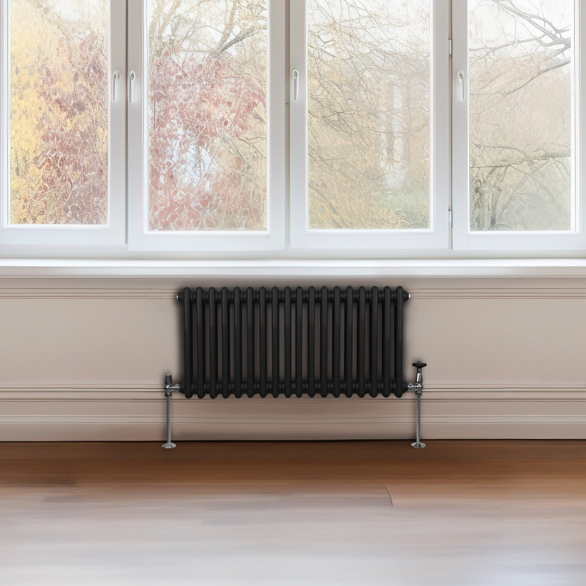 Premium Radiator 300x832mm 2-Column Black Home