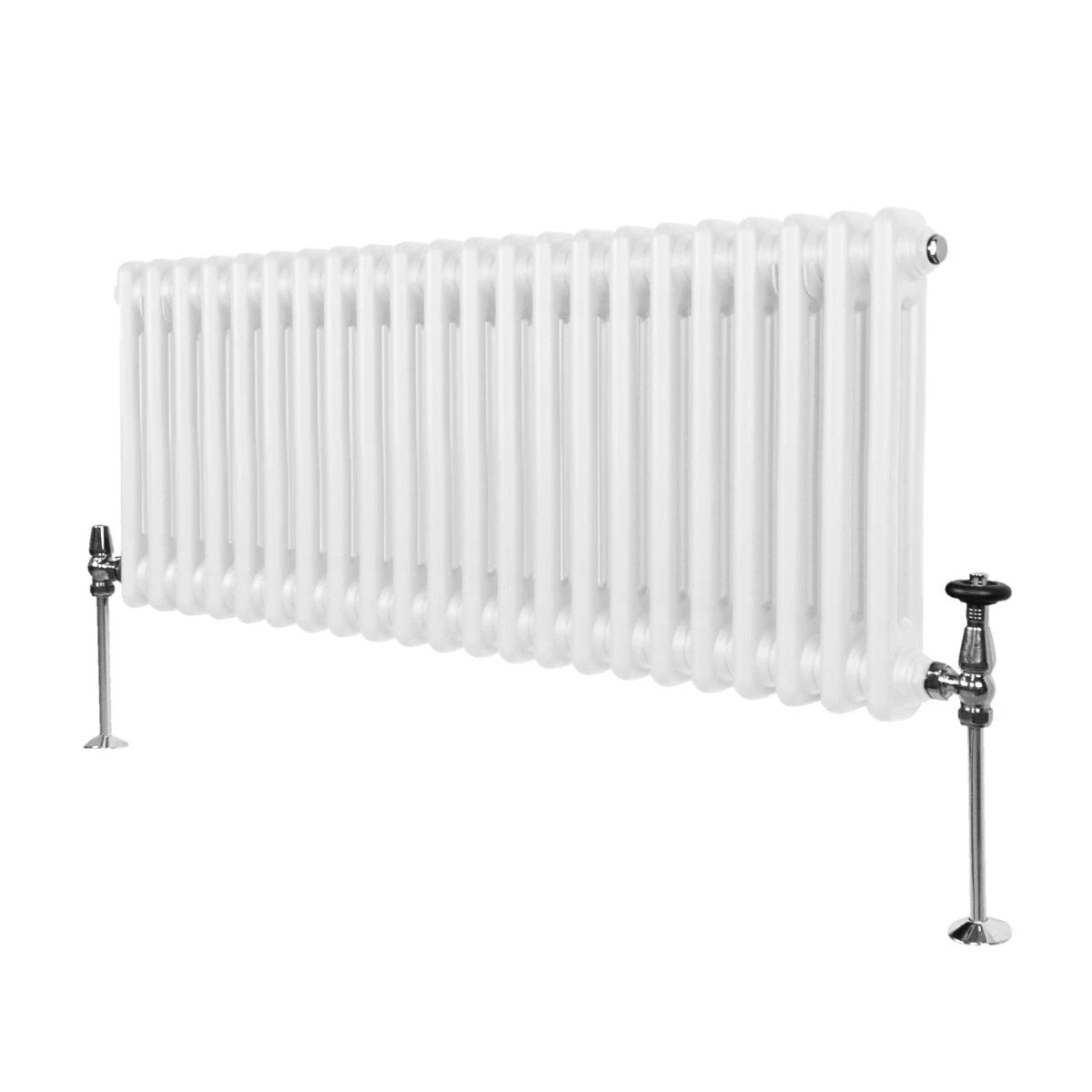 Traditional 2-Column Radiator 300x1012mm White by Monster Shop
