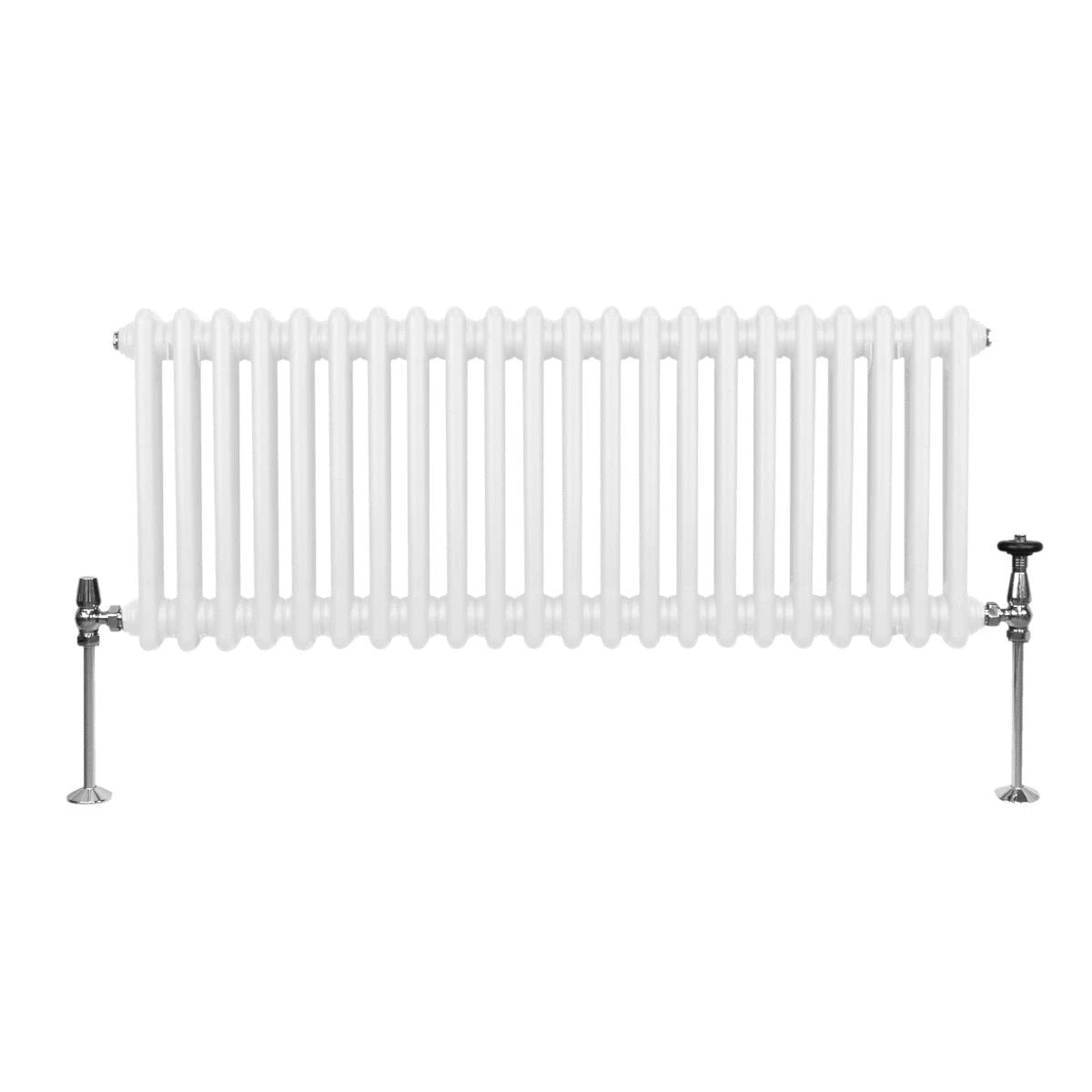 Traditional 2-Column Radiator 300x1012mm White by Monster Shop
