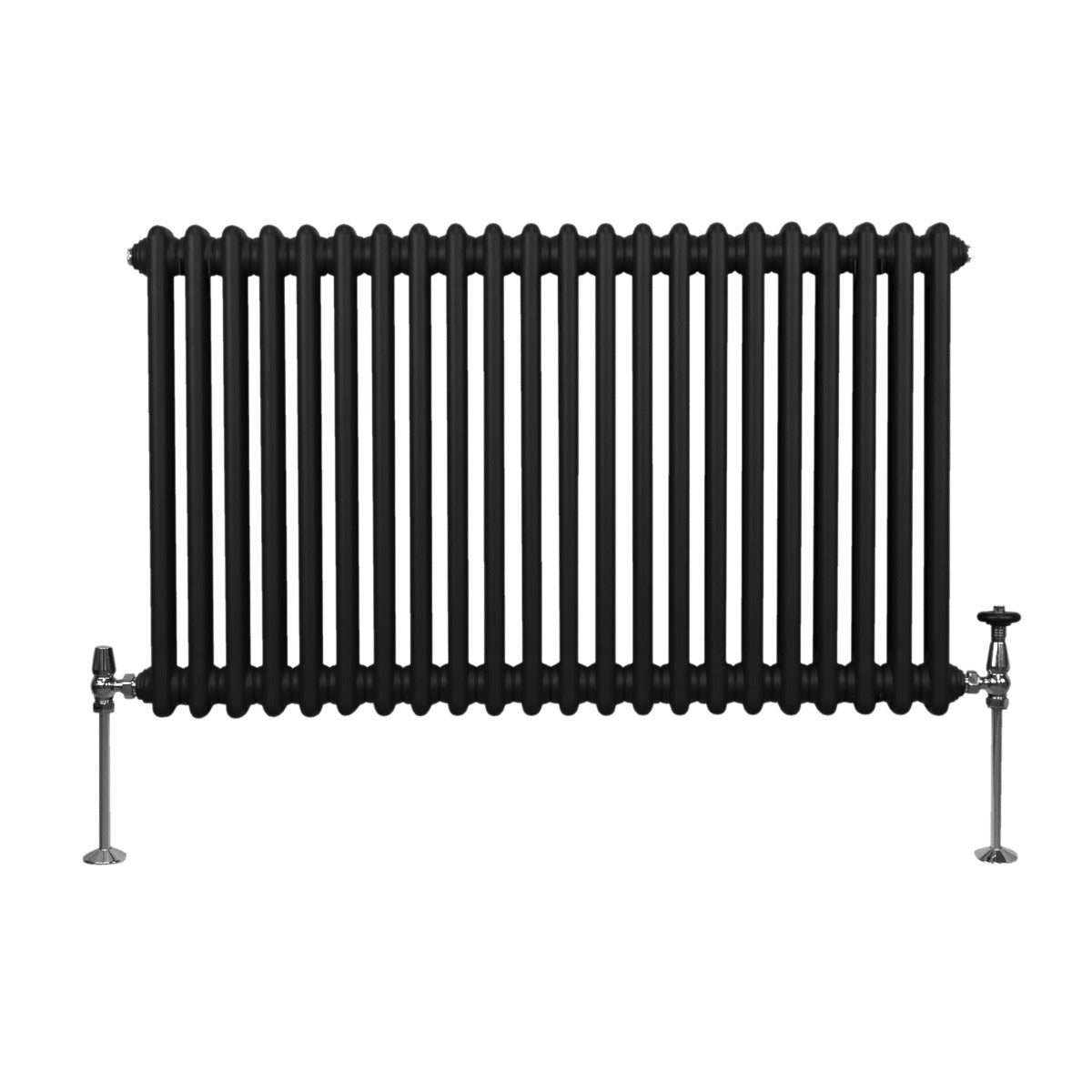 Premium 2-Column Radiator 600x1012mm Black Home